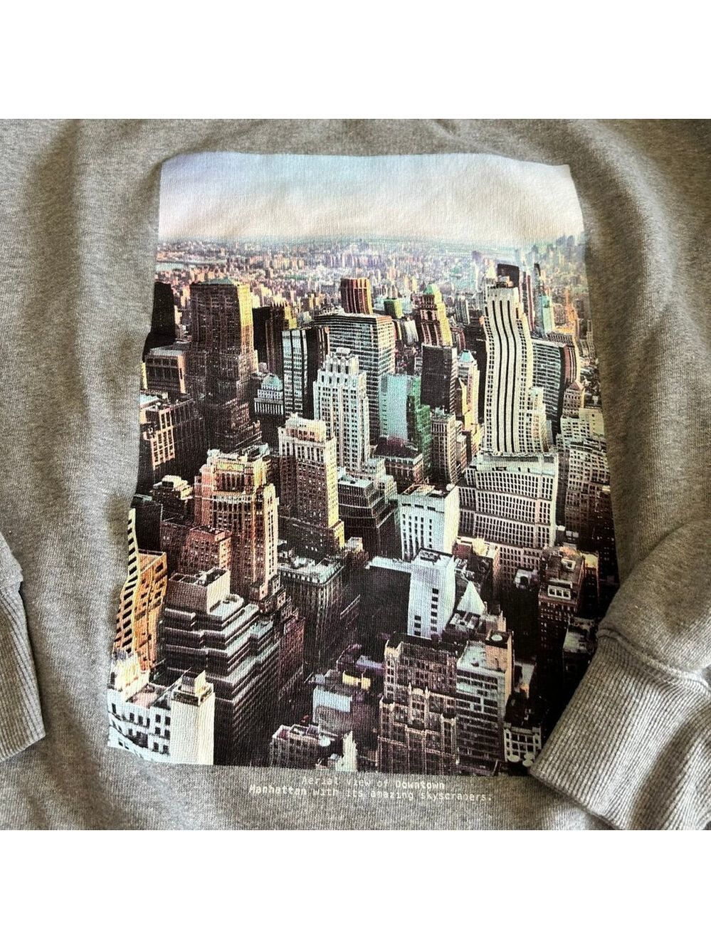 Zara Gray Sweatshirt Medium - Picture 3 of 5